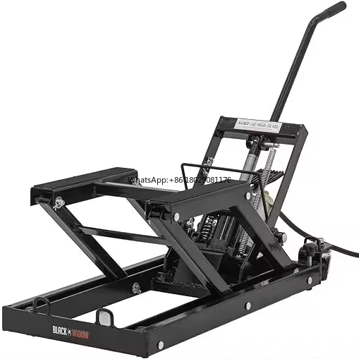 Heavy-Duty Certified 500kg Motorcycle Lift for Professional Use and Secure Lifting