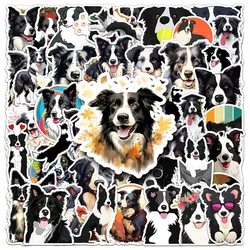 10/30/50PCS Border Collie Graffiti Sticker Cartoon Cute Dog Decoration DIY Laptop Phone Luggage Bicycle Waterproof Stickers