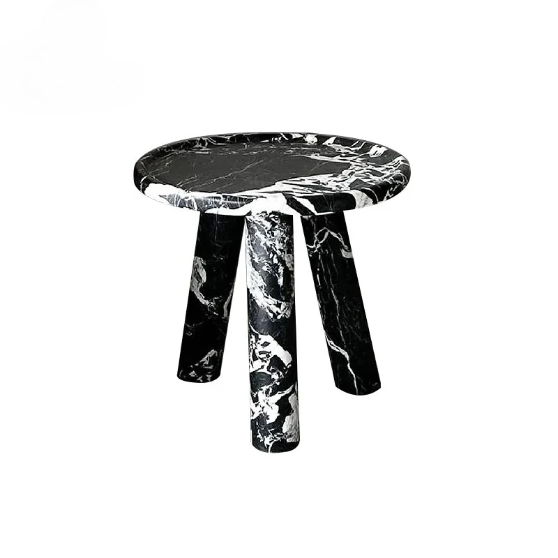 X0 Tavolino da caffè italiano minimalista in marmo naturale di fascia alta, moderno, leggero, di lusso, di fascia alta, per soggiorno, tavolino di design creativo