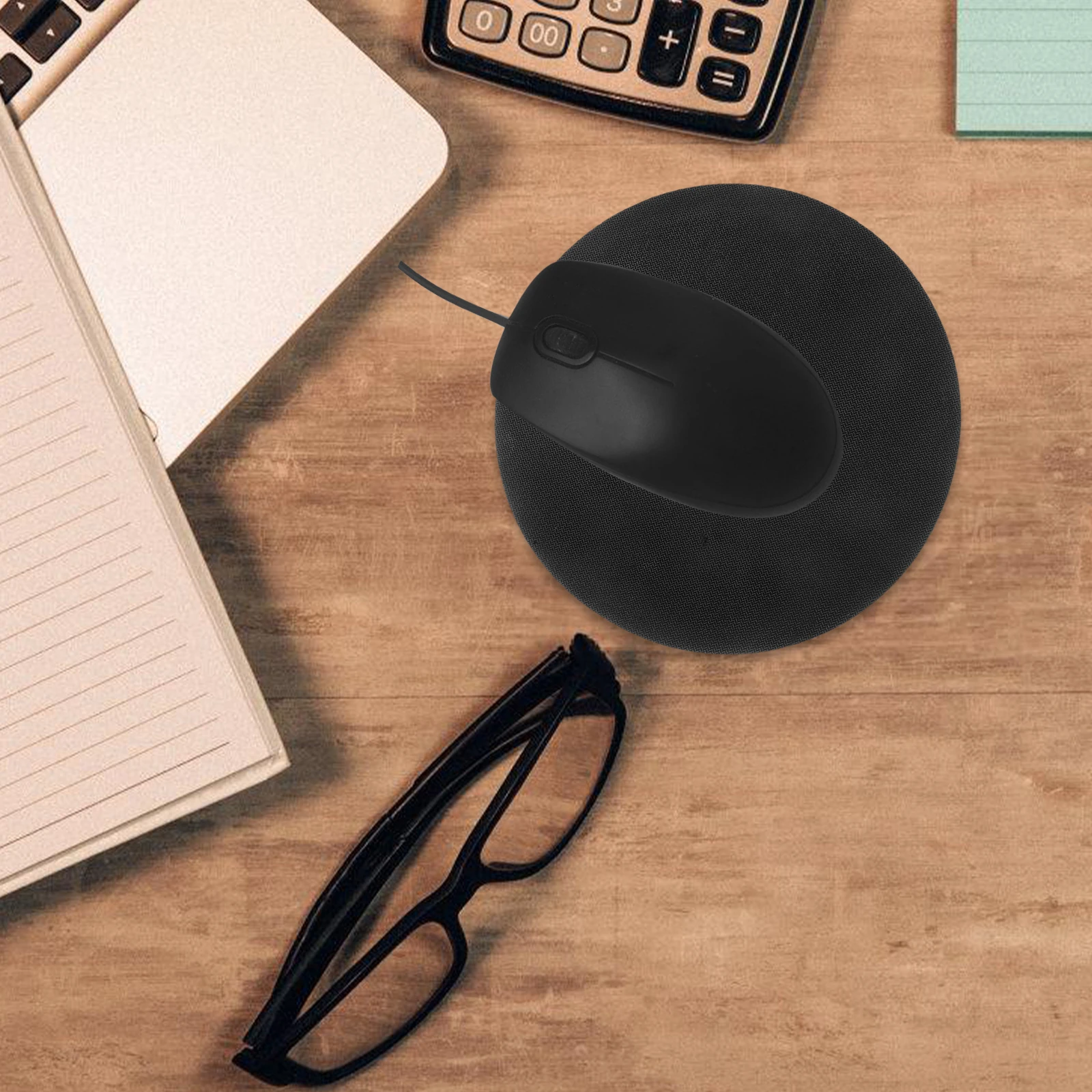 4 Stück Sublimations-Mauspad, weiß, Gaming-Mauspad, Computer, blanko, Neopren-Rohlinge, Bulk-Pads