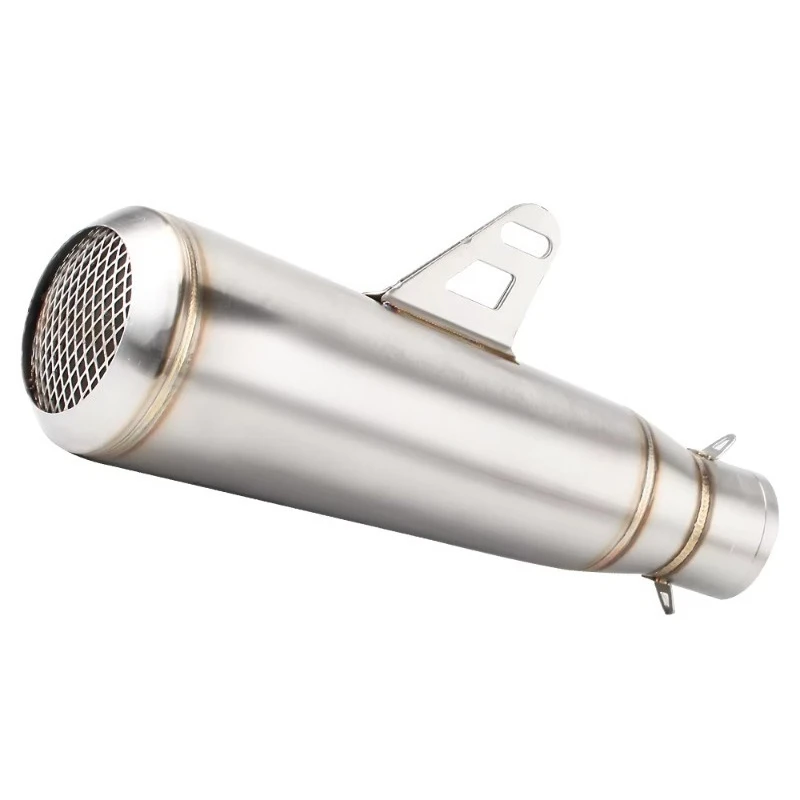 

SXLL 51Mm Universal Exhaust Muffler Motorcycle Exhaust Pipe S1000RR NINJA400 Z1000 Stainless Steel Tail Exhaust Muffler