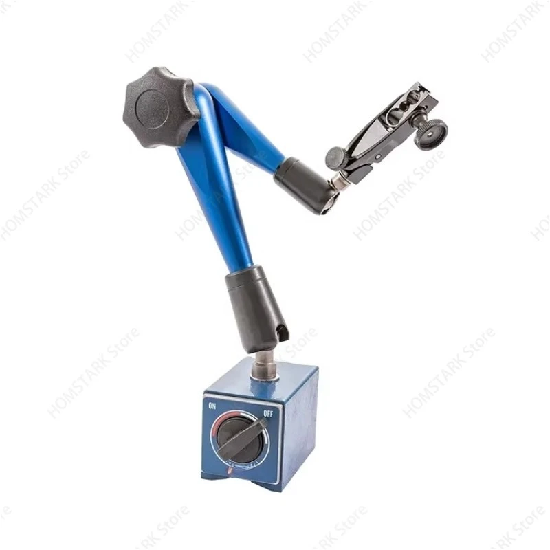 80kg Holding Force Magnetic Base Stand Wear‑Resistant Indicator Holder Bracket for Dial Gauge Measuring Calibration Work
