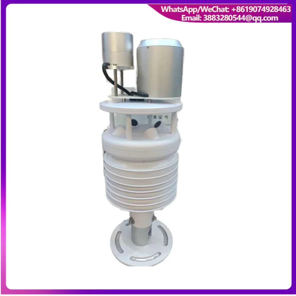 Hot Recommendation Integrated Weather Meteorological Monitoring Sensor Rainfall Solar Radiation Monitoring Station