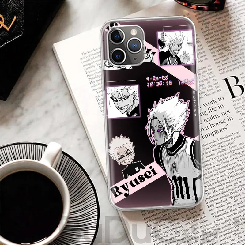 Blue Lock Shidou Ryusei Cover For iPhone 16 15 Pro Max 14 Plus 13 12 Mini  11 Apple Phone Case X XS XR 7 8 + Art Print Shell - AliExpress 202192403