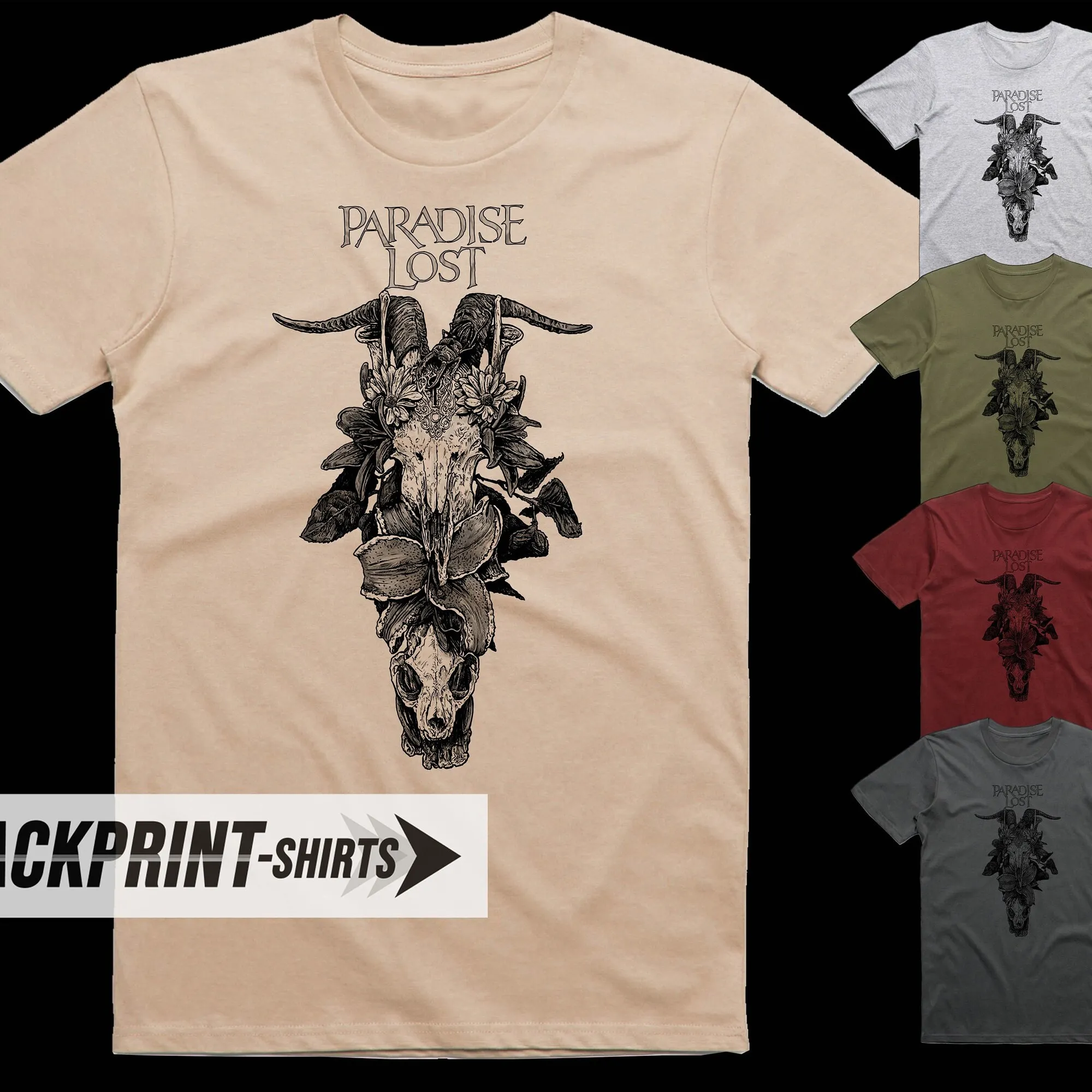 Футболка из хлопка с надписью «Paradise Lost draconia Times MMXI» для мужчин, все размеры S 5XL, 18 цветов