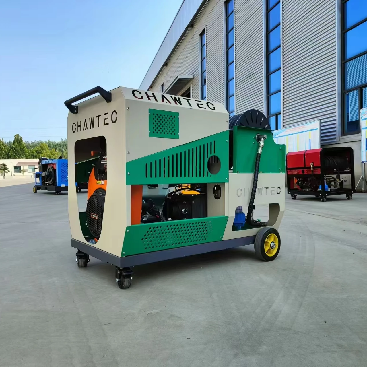 Factory Supply150Bar Sink Drain Sewer Cleaner Sewer Cleaning Machine Dredging Pipe High Pressure Washer Pump Machine