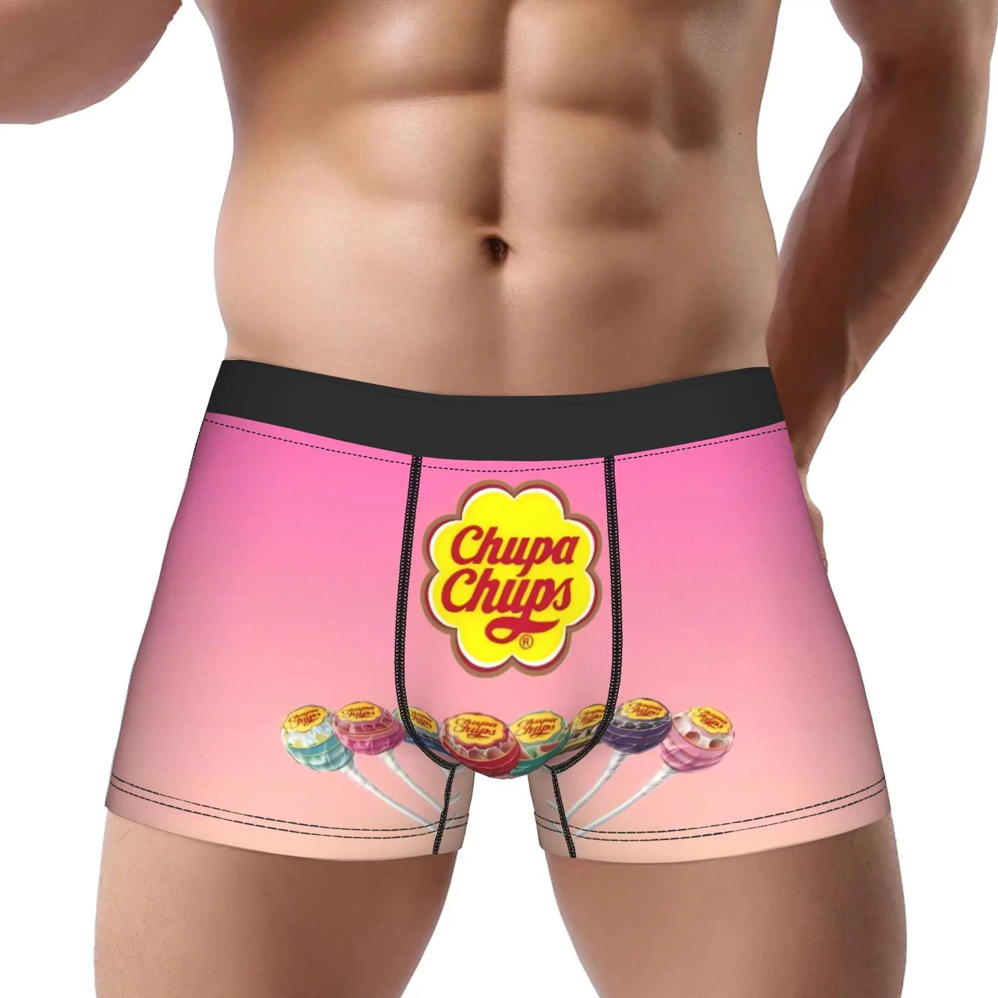 

Мужские трусы-боксеры FUN 19 Chupa Chups: комфортные шорты-боксеры для мужчин