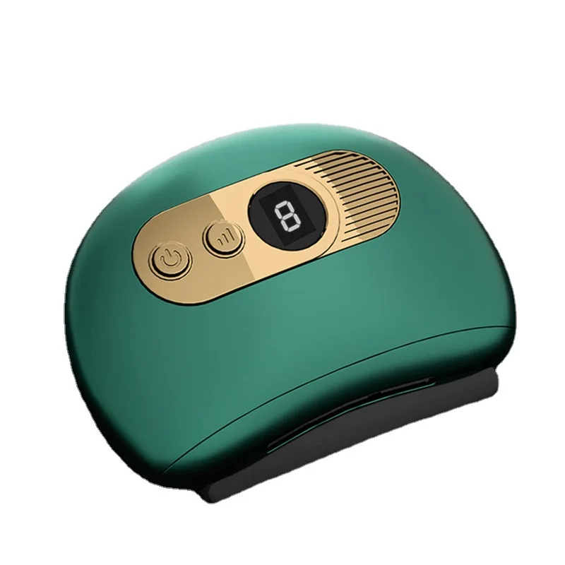 스마트 라이브러리 2024 핫 포터블 개인용 EMS LED 라이트 얼굴 목 괄사 마사지기 전기 괄사 보드 바디 스크래핑용