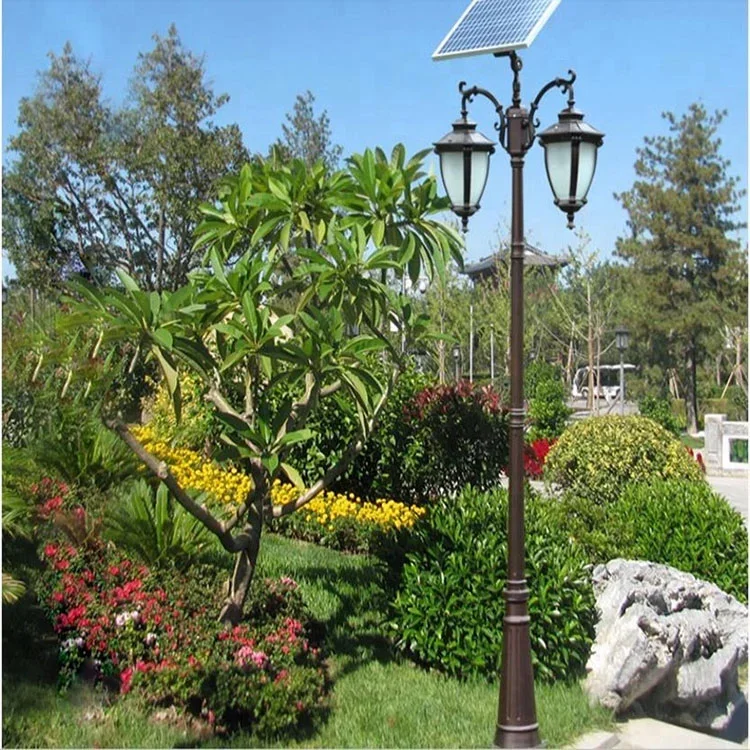 Luz llevada al aire libre solar decorativa del jardín de la prenda impermeable moderna Ip65 de alta calidad 50 vatios