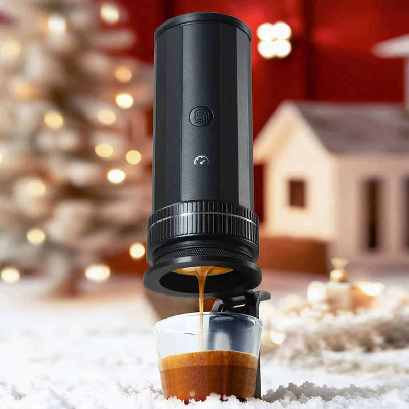 

Usb Battery 58mm Basket Self Heating Portable Espresso Coffee Machine