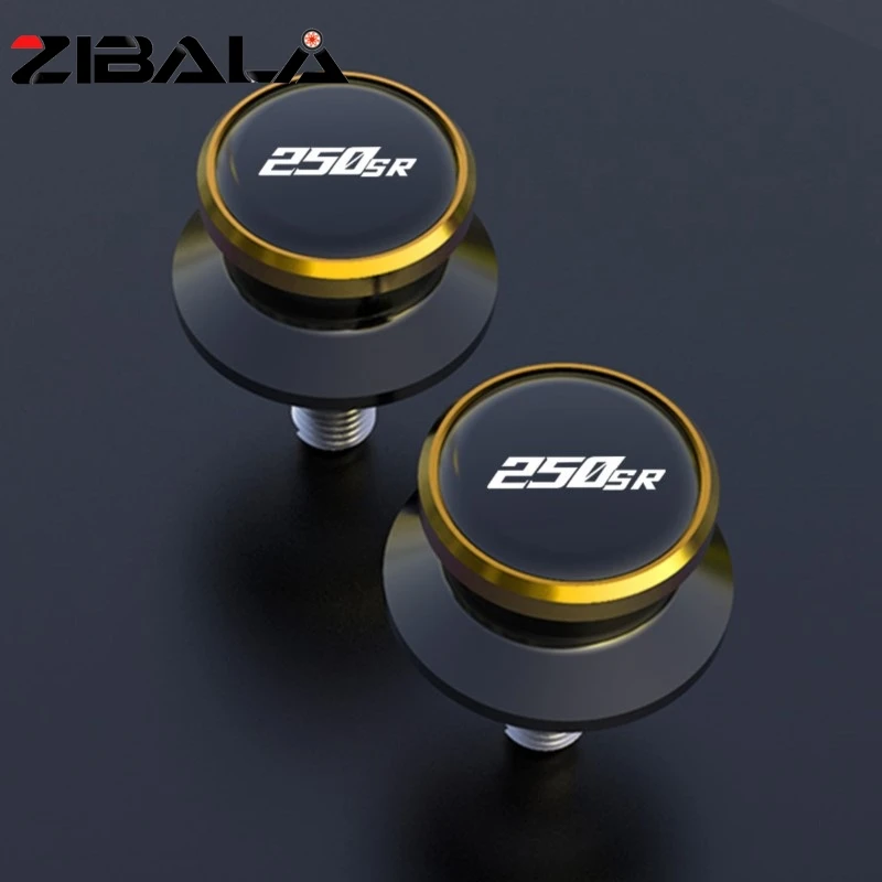 

8MM / 10MM FOR CFMOTO CF MOTO 250SR 250 SR 2023 2024 2025 2026 Motorcycle Accessories CNC Aluminum Swingarm Sliders Spools Screw