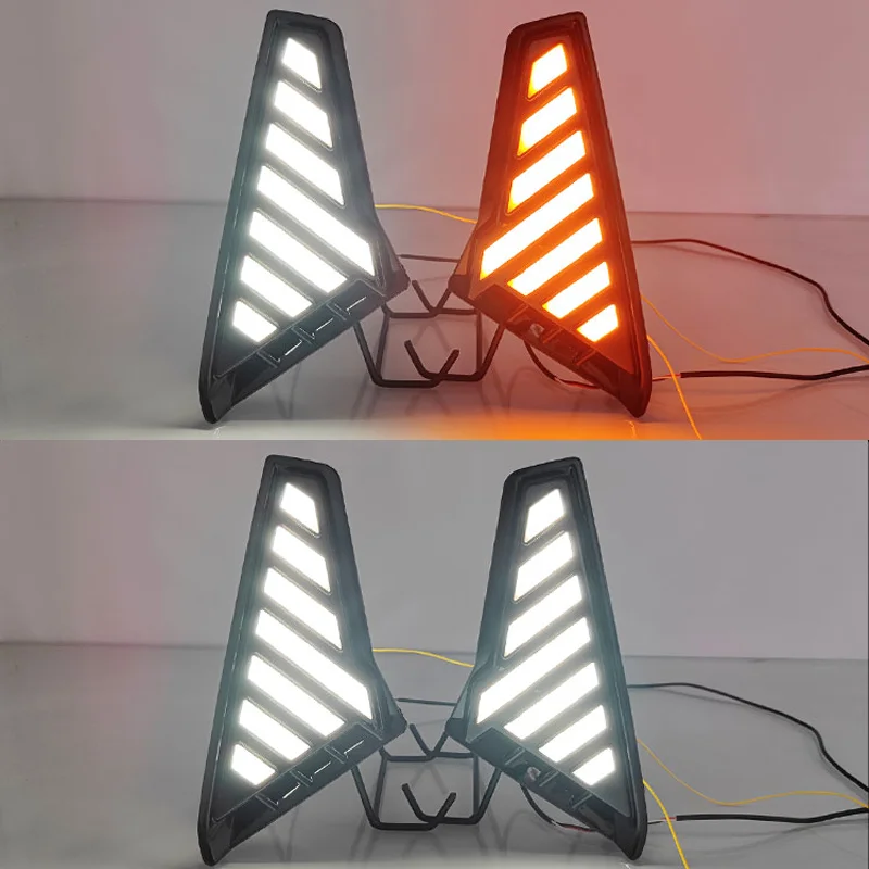 For Changan UNI-V UNIV 2024 LED Foglight DRL Front bumper foglight foglamp Assembly Daytime running light