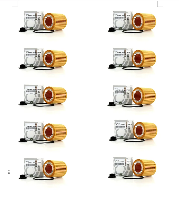 4x Engine Oil Filter – Fits BMW F20 F30 F10 125i 220i 328i 520i N20 N26 – 11427640862