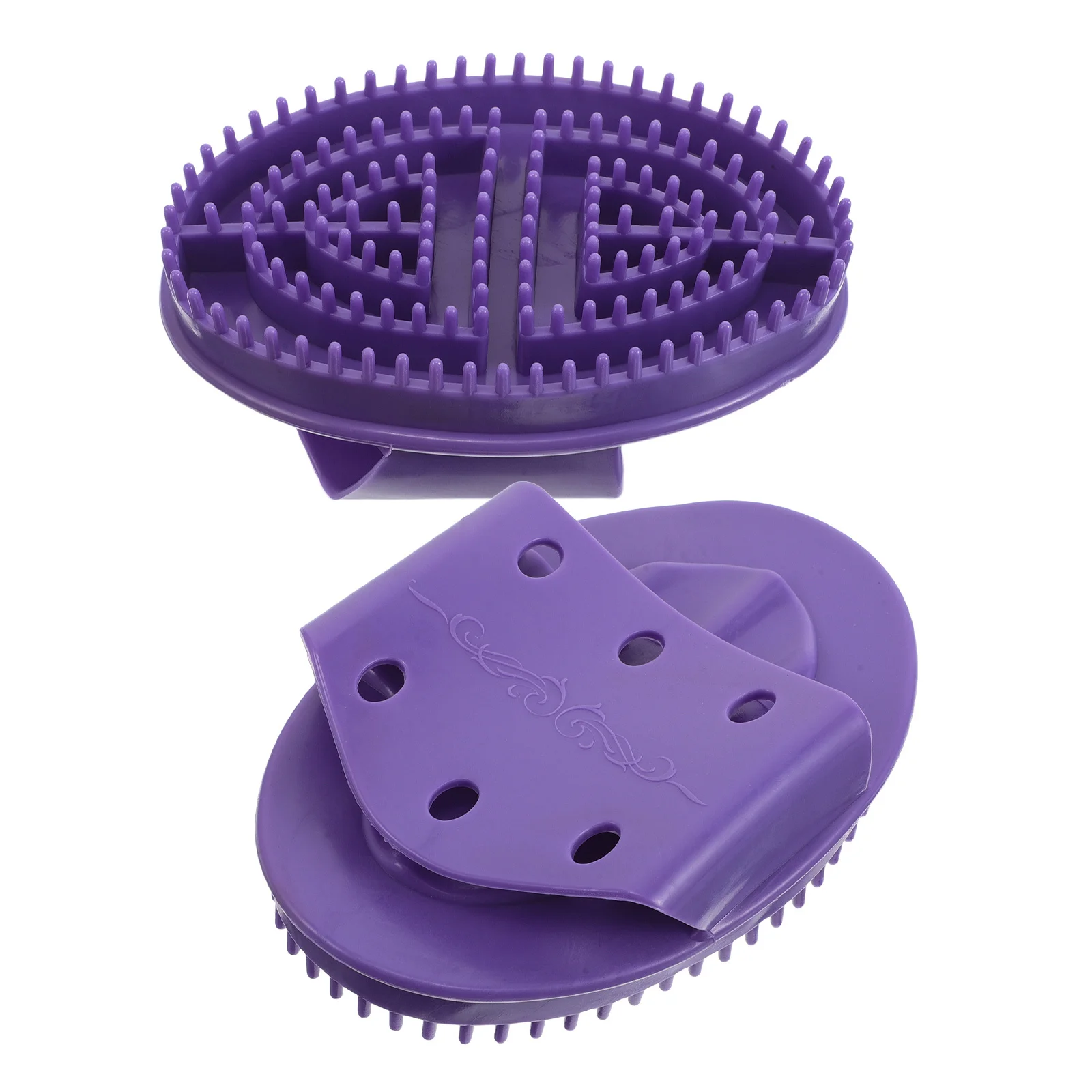 

2 шт. пластиковая массажная щетка для тела, кожи головы, талии, спины, шеи, облегчения мышц, меридиан, активация, масло, улучшенное впитывание