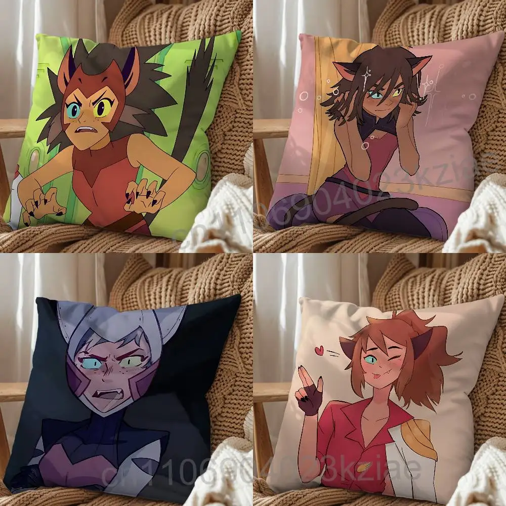 

Adora Catra She-Ra pillow cover living room sofa cushion cover bedroom room bed pillow cover home decoration