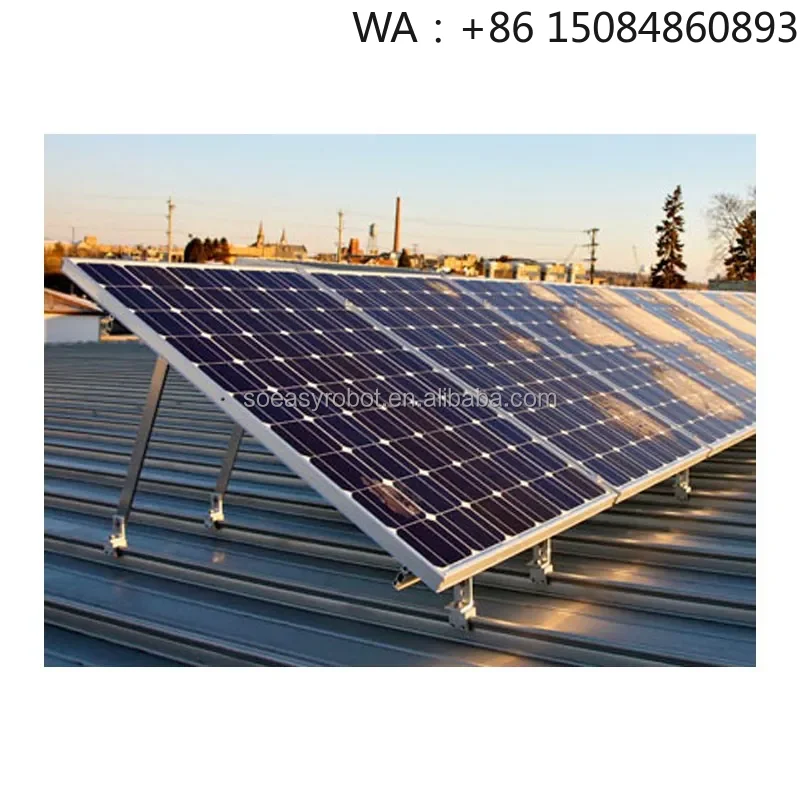 Front & Rear Leg Adjustable Aluminum PV Bracket, Flat Roof Tilt Solar Panel Mount Accessories, Custom Angle Parts for Diversifie