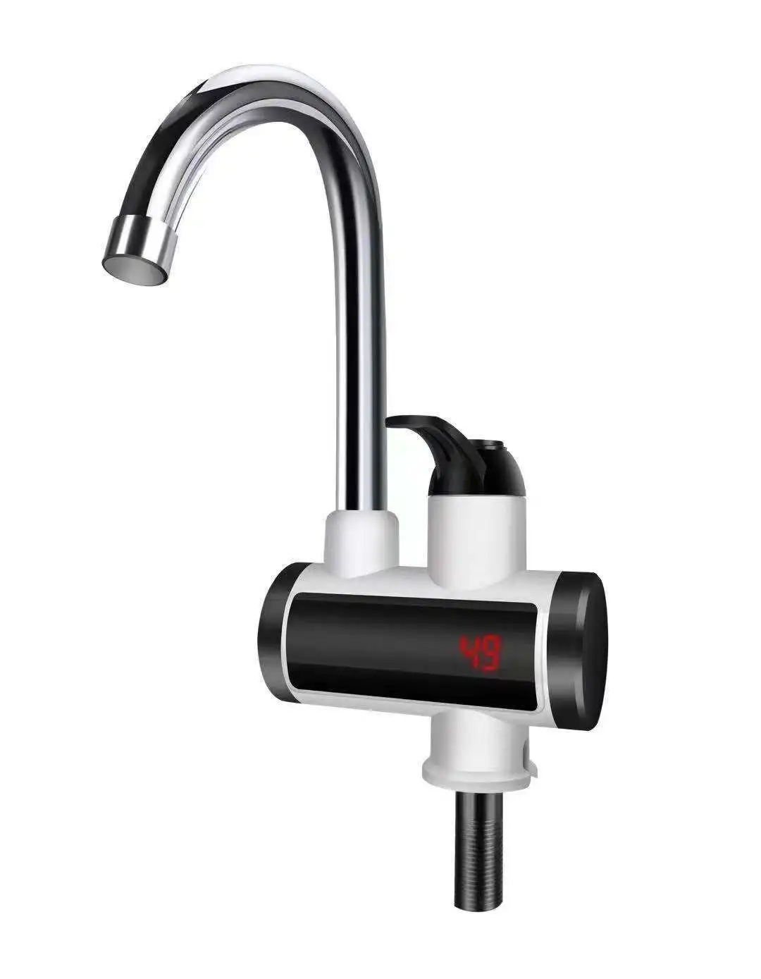 インスタントタンクレス電気温水ヒーター蛇口キッチンインスタント加熱水道給湯器 LED EU プラグ付き