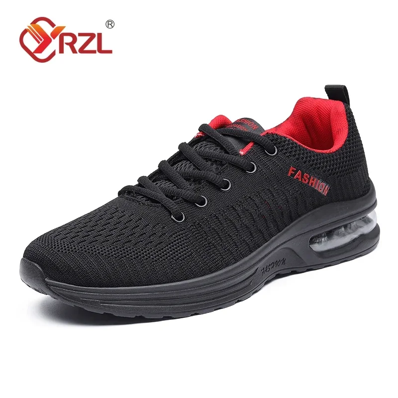 YRZL Sneakers da uomo Scarpe casual traspiranti di alta qualità Scarpe sportive da uomo antiscivolo per esterni Calzature da tennis leggere alla moda