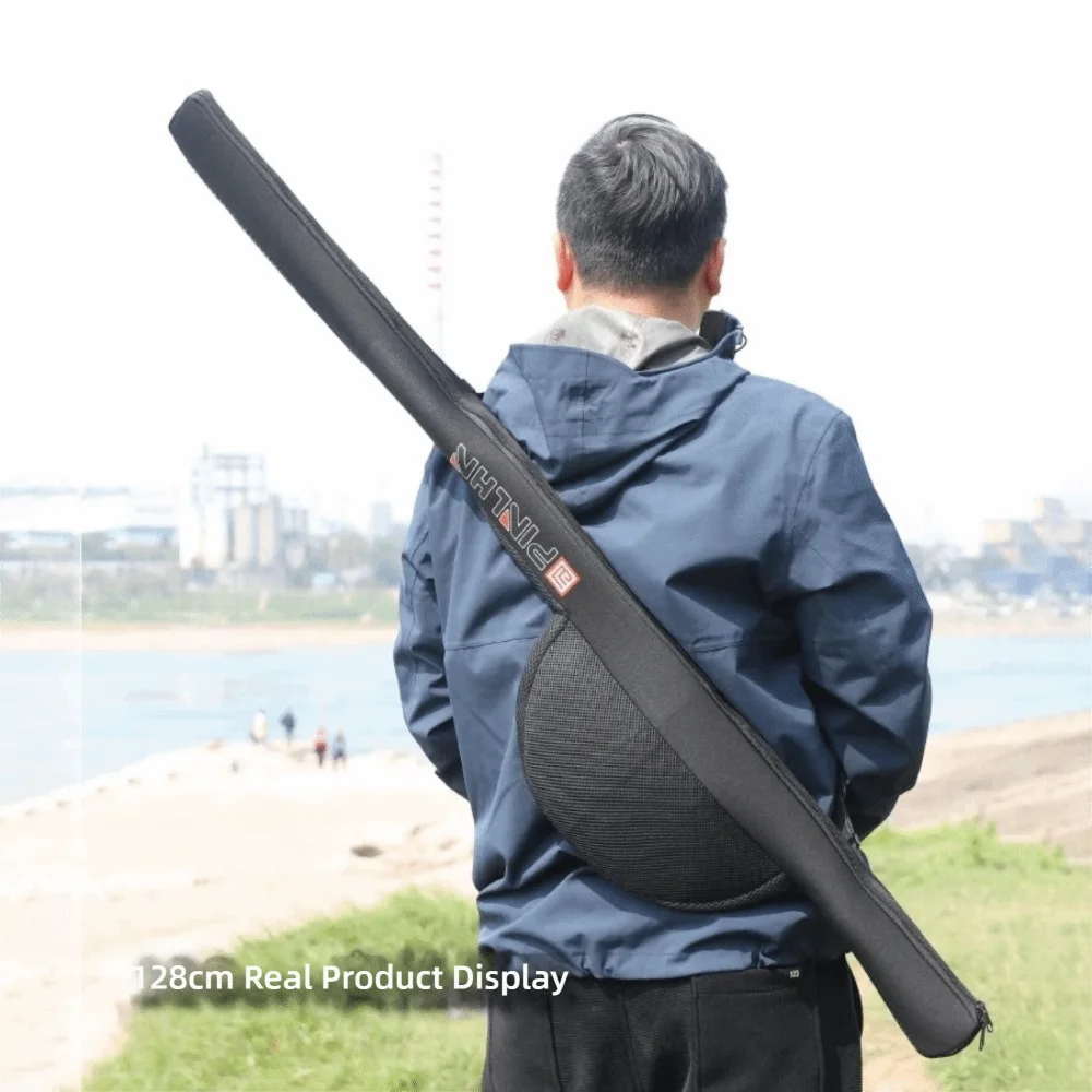 1PC New Portable Fishing Rod Bag With Shoulder Strap Folding Fishing Rod Case 105/118/128cm Fishing Pole Case
