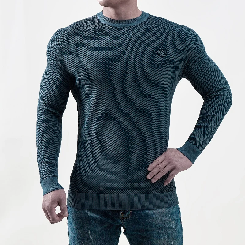 Korean Jumper Sweater Luxury Designer Clothing Men Sweatshirts Vintage Long Sleeve O-Neck Pullover Mens Sweter Militar Hombre