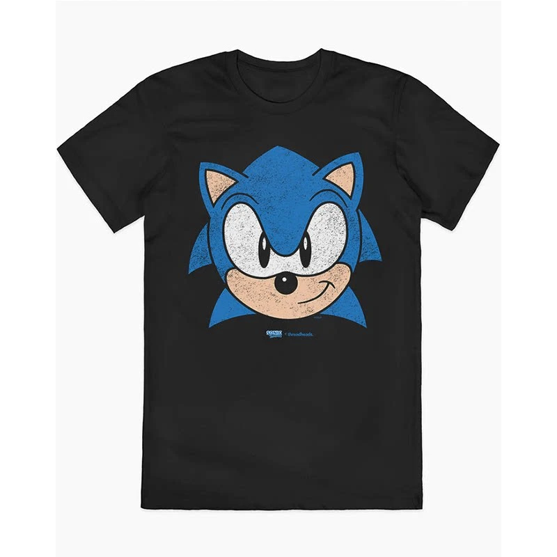 2026 Sonic and Tails - Soundtrack Featuring Bintage's High Street Oversized Casual T-shirts.