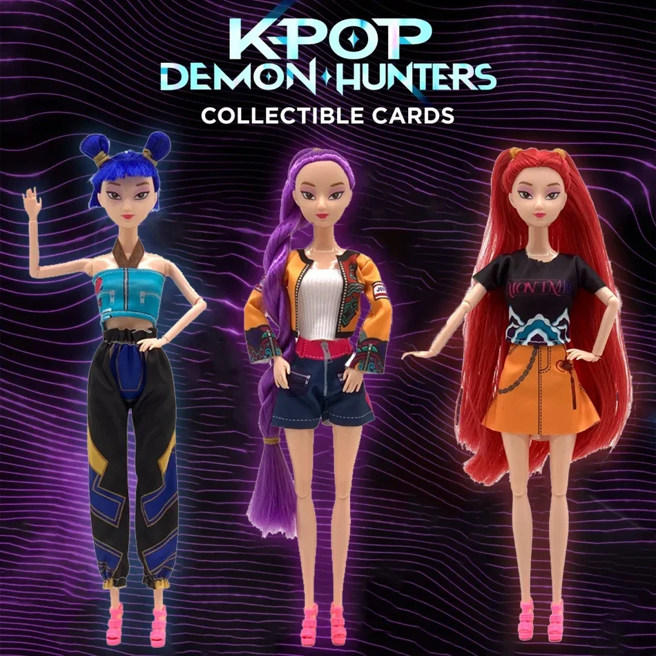 2026% حار أنيمي KPop شيطان الصيادين دمية لعبة من الفينيل رومي ميرا زوي شخصية قناع الفينيل تمثال هدية عيد ميلاد مروحة نادي الهدايا _ @ #1