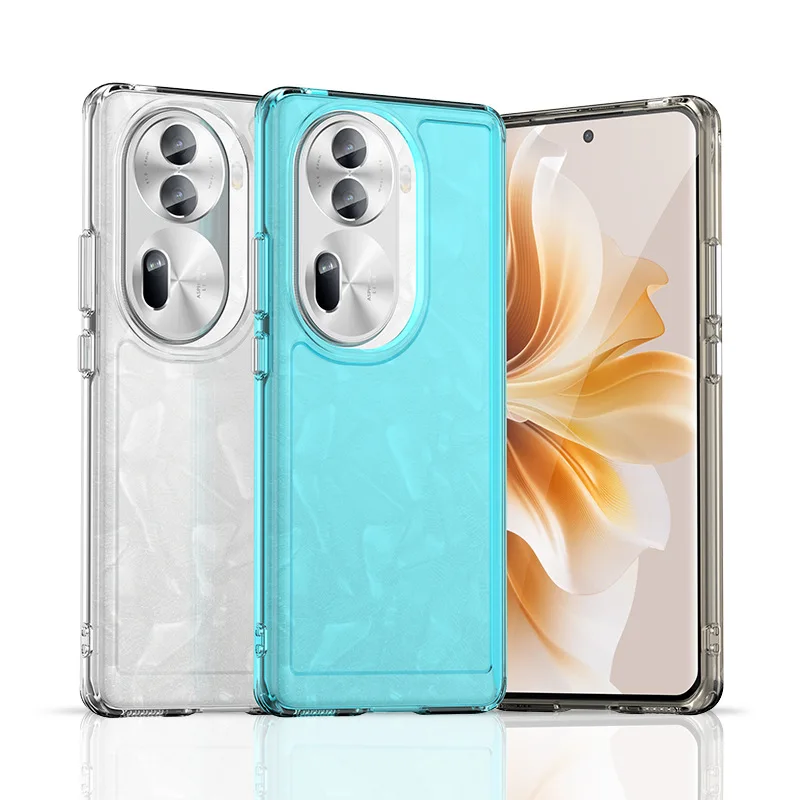  Reno8 7 Candy Colored Matte Protective Case For OPPO Reno10 Pro Reno8 5G Reno7 SE 5G Find X5  Case Silicone Soft Back Cover 