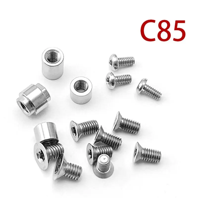 [A93Z!】 For YJB 2 C85 Screw Spider Handle Screw C85 Blade Screw Full Set Of Screws Full Set Titanium Alloy