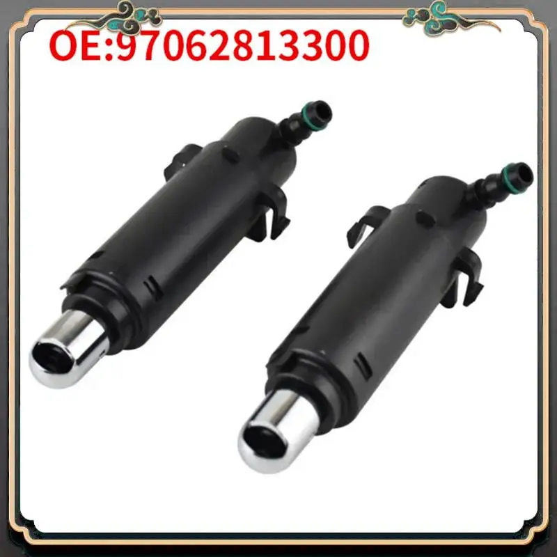 

M45K-1 Pair Headlight Washer Spray Nozzle Jet Head Light Washer Pump For Panamera 970 2009-2016 97062813300 Panamera Parts