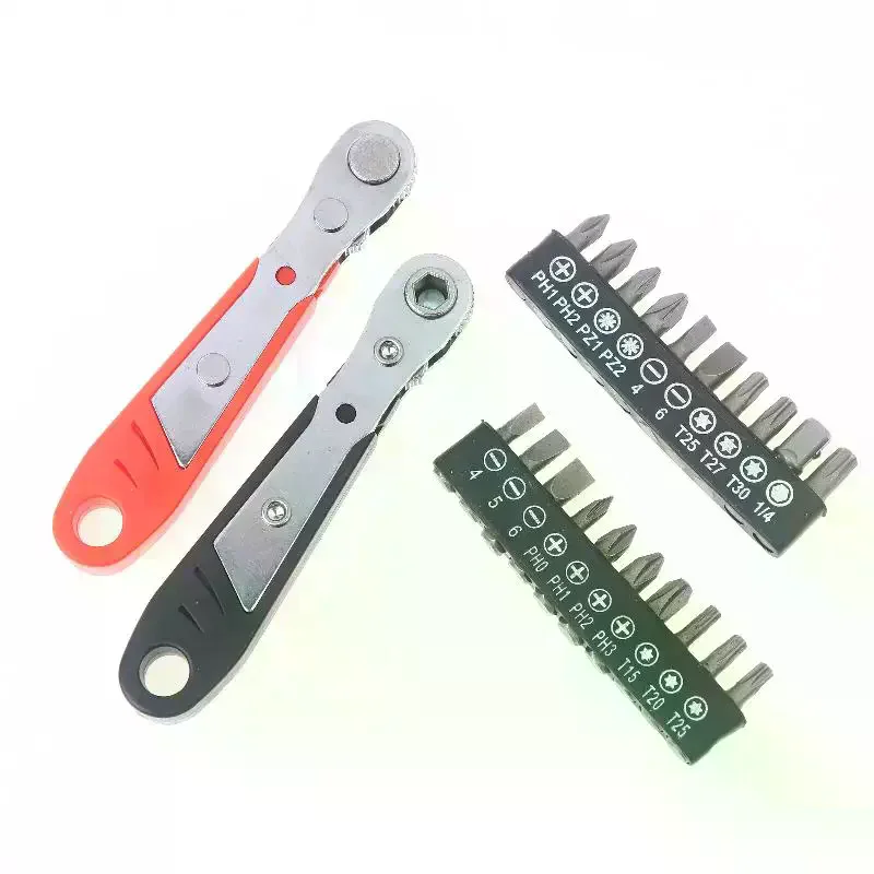 

1Pcs Mini Socket Wrench Ratchet Fast Ratchet Wrench Multi-functional Ratchet Screwdriver DIY Repair Hand Tools