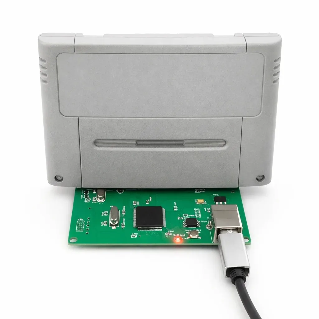 SFC SNES Damper V3 Retro Arcade Game Sucking Tool Super Famicom USB Cartridges Reader