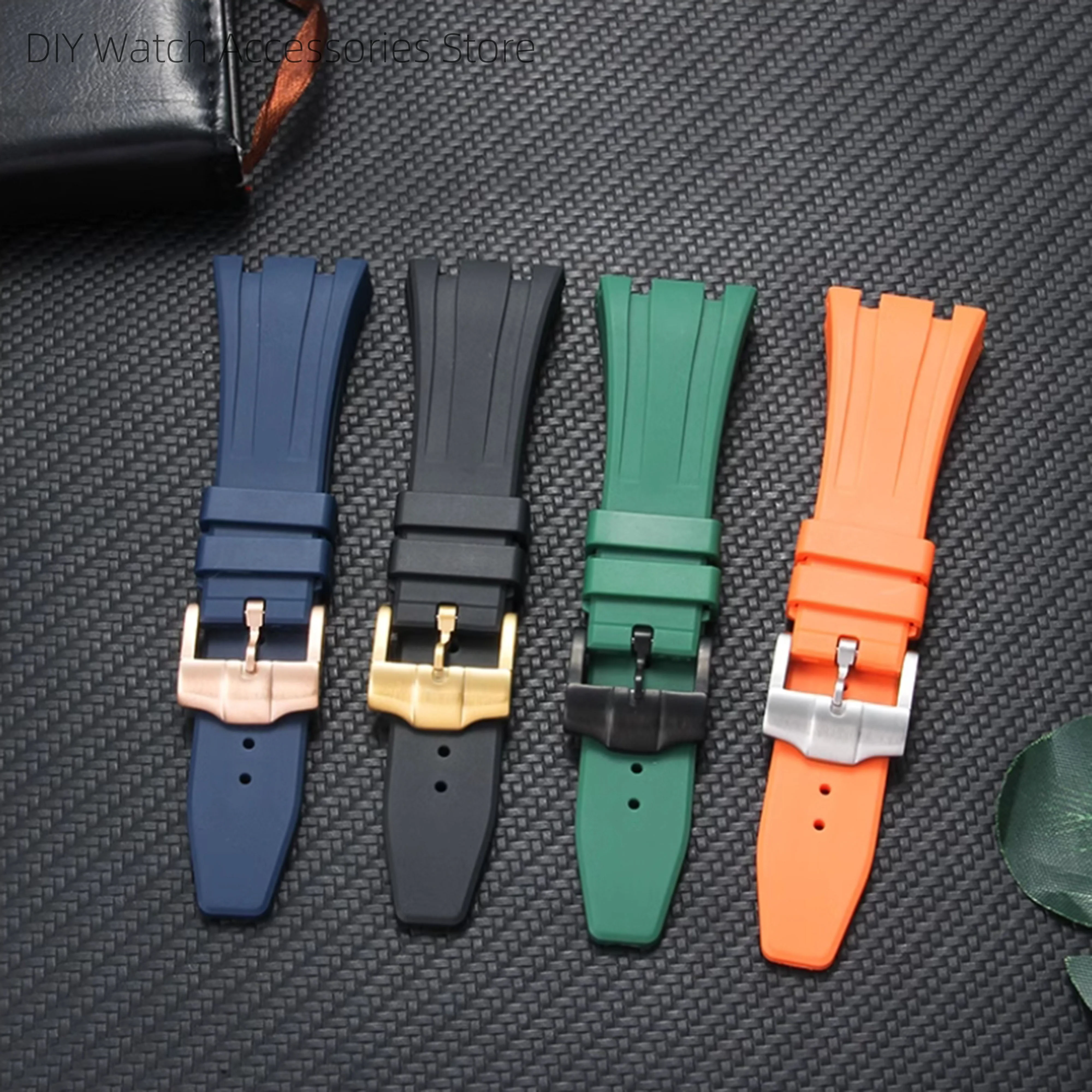 

Rubber Strap Men’s Sports Watch Band For Royal Oak Bracelet Watchband Accessories Parts Replacement Watch Band