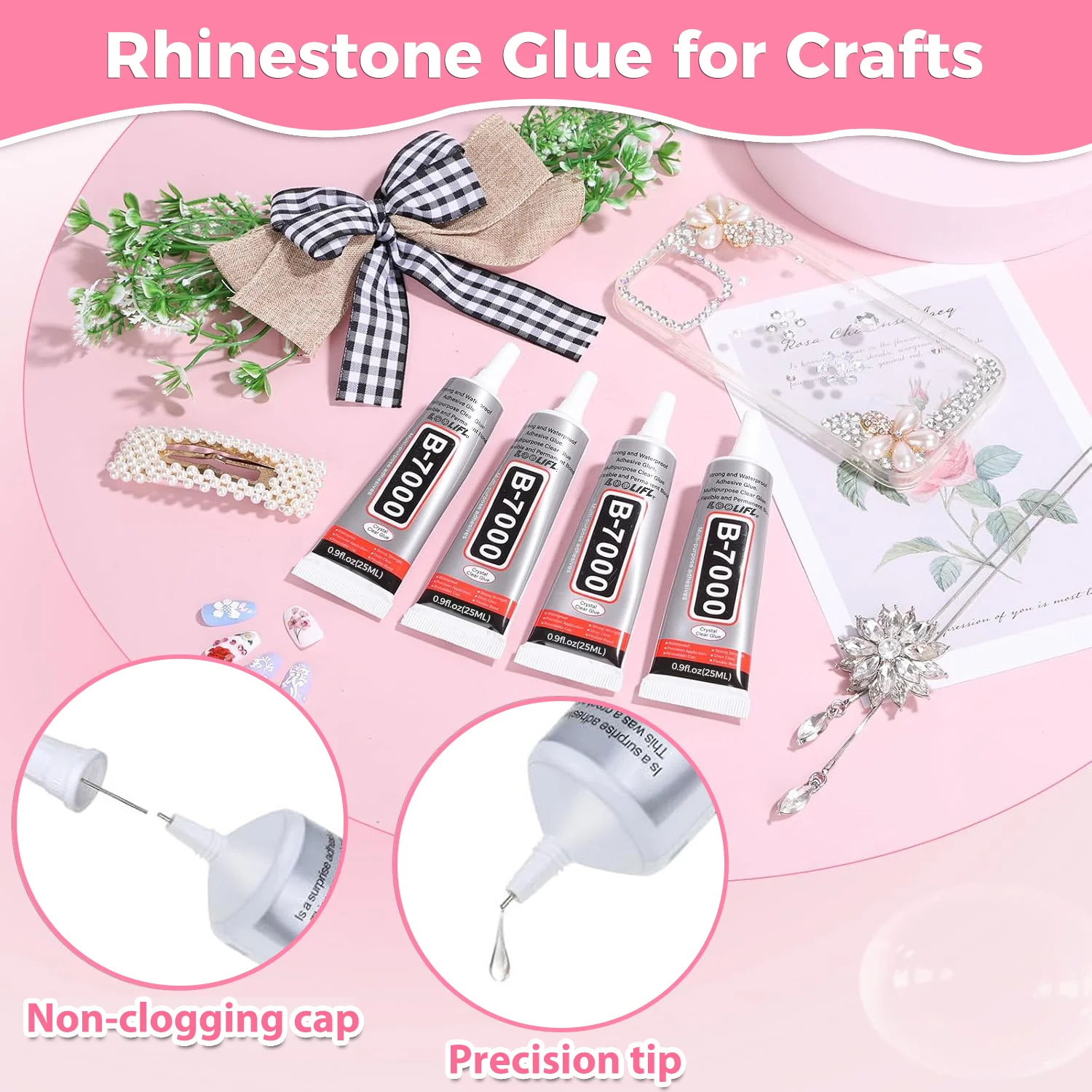 

B7000 15ml Multipurpose Industrial Glue DIY Water Drill Ornaments Mobile Phone Shell Repair Touch Screen Glass Liquid Strong Glue