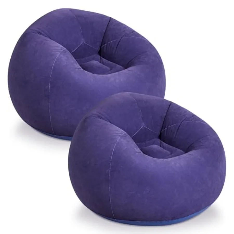 

Bean Bag Chair for Adults Inflatable Chair No Filler Comfy Suit for Dorm Gaming Room Indoor Outdoor 2