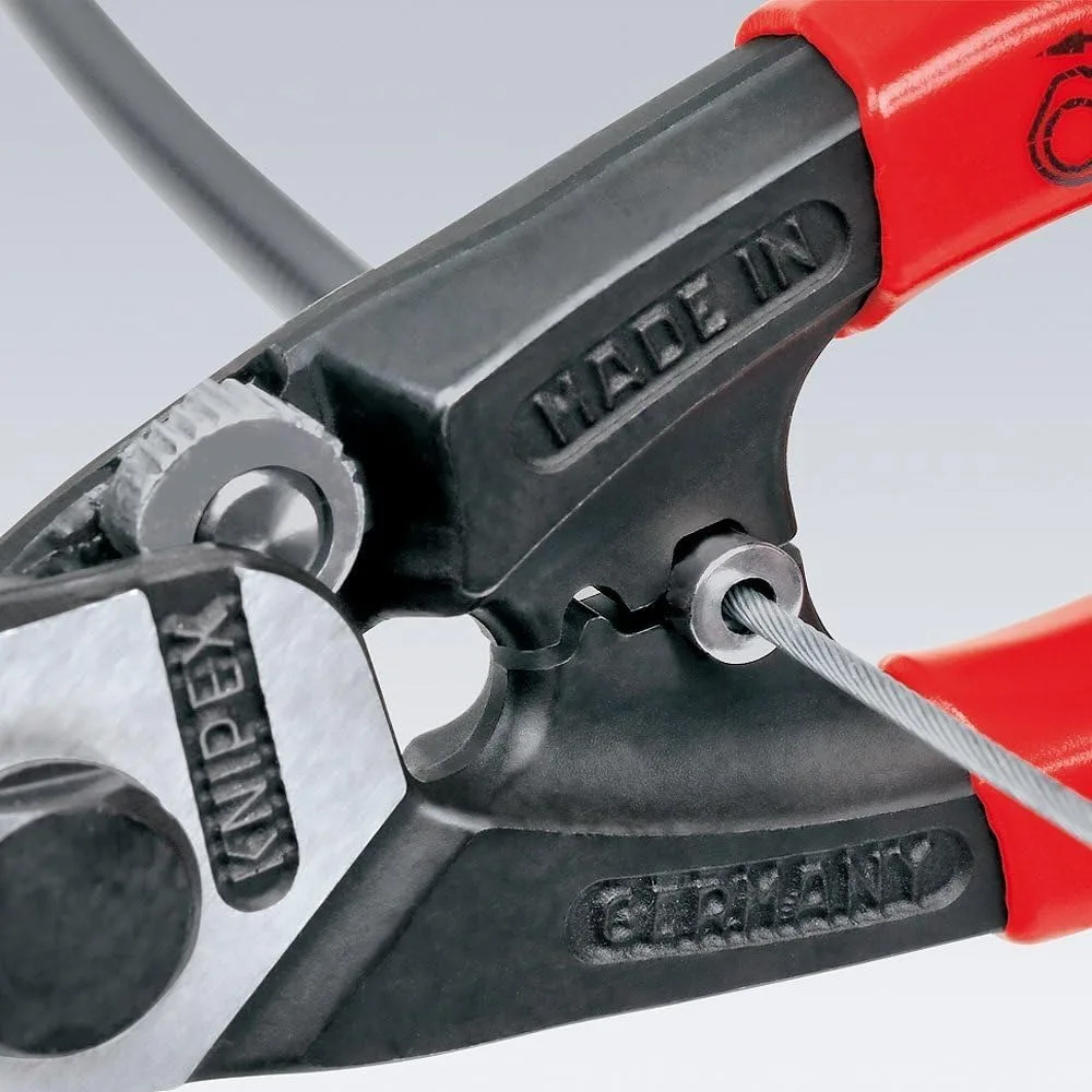 Knipex 95 61 190 SBA 7.5 Inch Wire Rope Cutting Tool