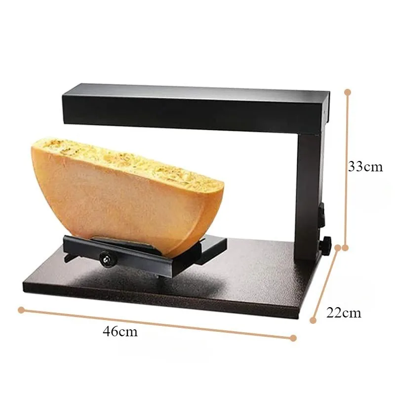 Commercial Adjustable Height Cheese Melter  Grill Traditional Melter Cheese Maker Raclette Cheese 1pcs
