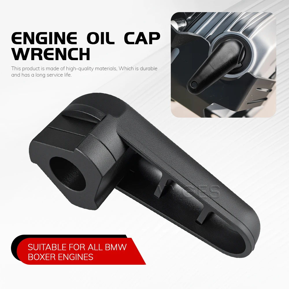 Para BMW R1250GS R 1250 GS R1200GS R 1200 GS R nineT RnineT R18 R1200S HP2 herramienta de extracción de llave de tapa de llenado de aceite de motor de motocicleta