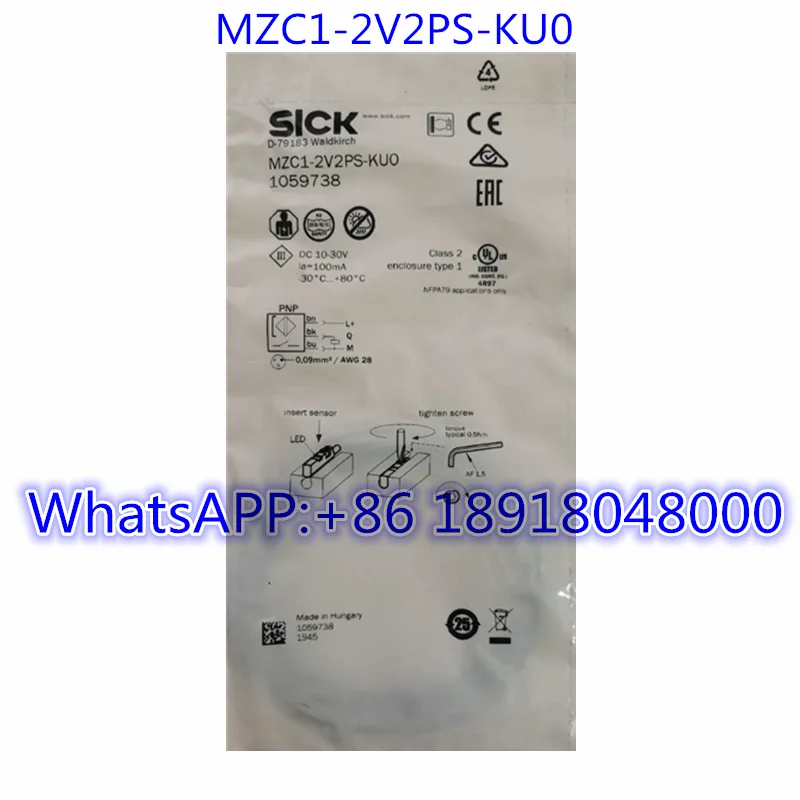 

Brand New MZC1-2V2PS-KU0 sensor 1059738 Fast Shipping