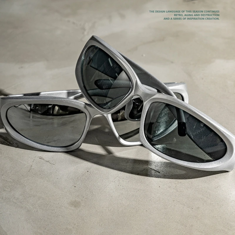 

Y2k Classic Punk Wrap Around Vintage Sunglasses Womens Men Luxury Brand Designer Sun Glasses Fashion Sport Eyewear UV400 Goggles