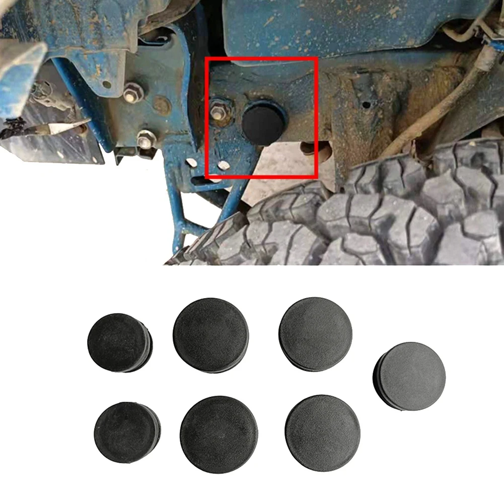 Car Chassis Round Hole Dust Waterproof Plugs Protection Cover for -Suzuki Jimny JB64/74 2019+ Car Exterior Accessories