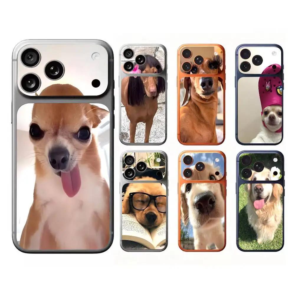 

Cute Prankies Dog Skin Wrap Change Case For IPhone 17 Pro Max Back Sticker Cover