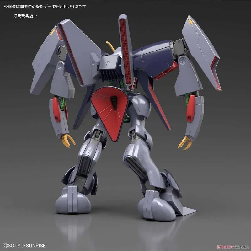 Bandai Gundam ชุดรูป HGUC 1/144 214 RX-160 Byarlant ของแท้ Gunpla อะนิเมะ Action Figure ของเล่นเด็ก