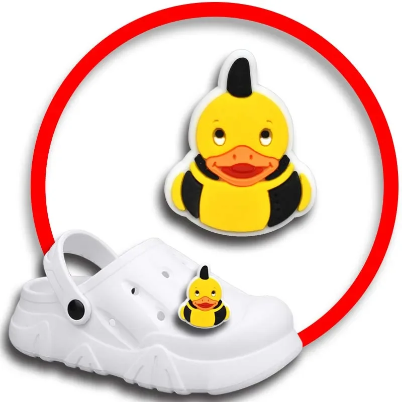 

Duck Shoe Charms for Crocs Sandals Women Clogs Pins Shoe Decorations Accessory Men Badges Boys Girls Kids Shoes Accessories