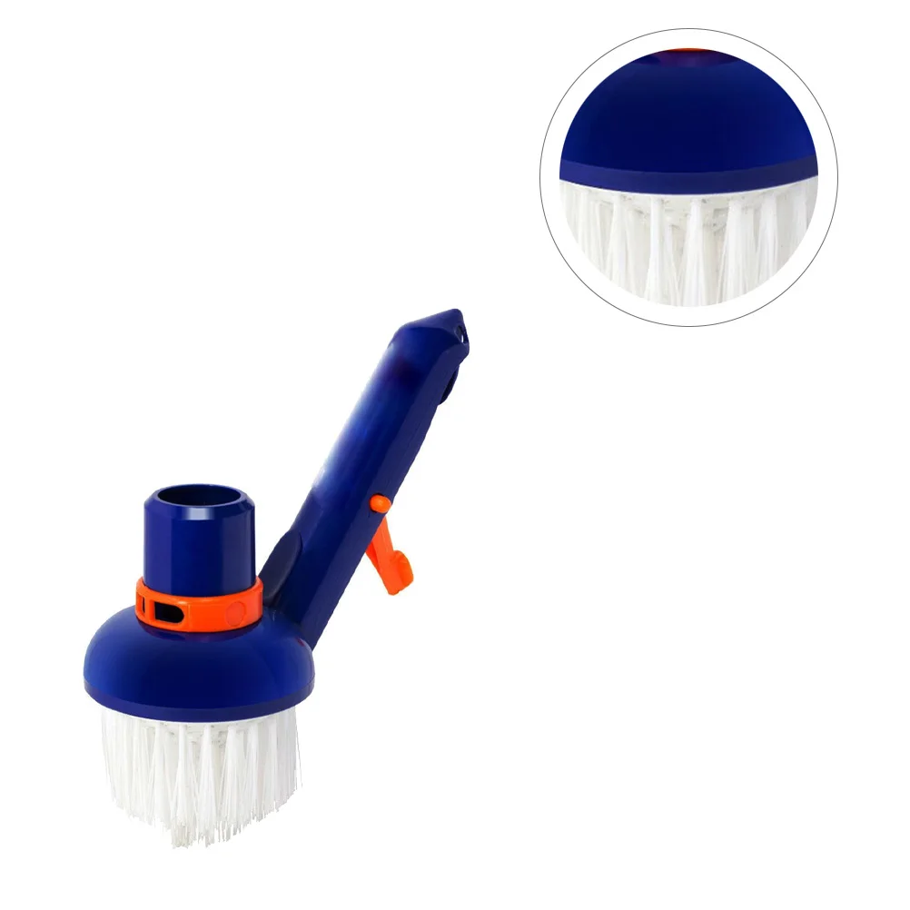 

1Pcs Pool Cleaner Brush Head Professional Delicate Bristles Ideal for Pools Spas Hot Tubs Effectively Removes Dirt Moss Stairs