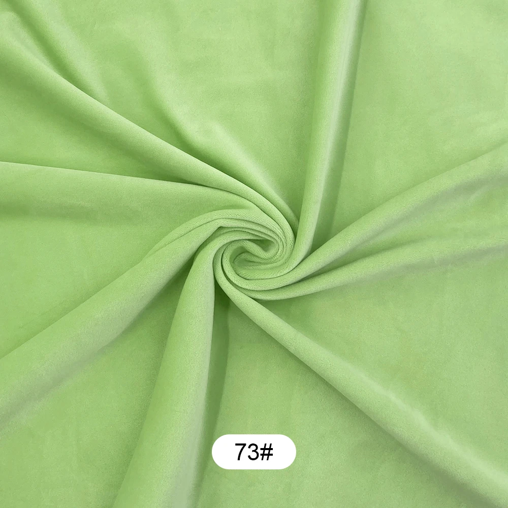 40 Farben 50x50cm Stretch Mochi Glatter Minky Stoff Hopen 95 % Polyester 5 % Spandex Stretch 4-seitiger Plüschstoff für DIY-Nähspielzeug