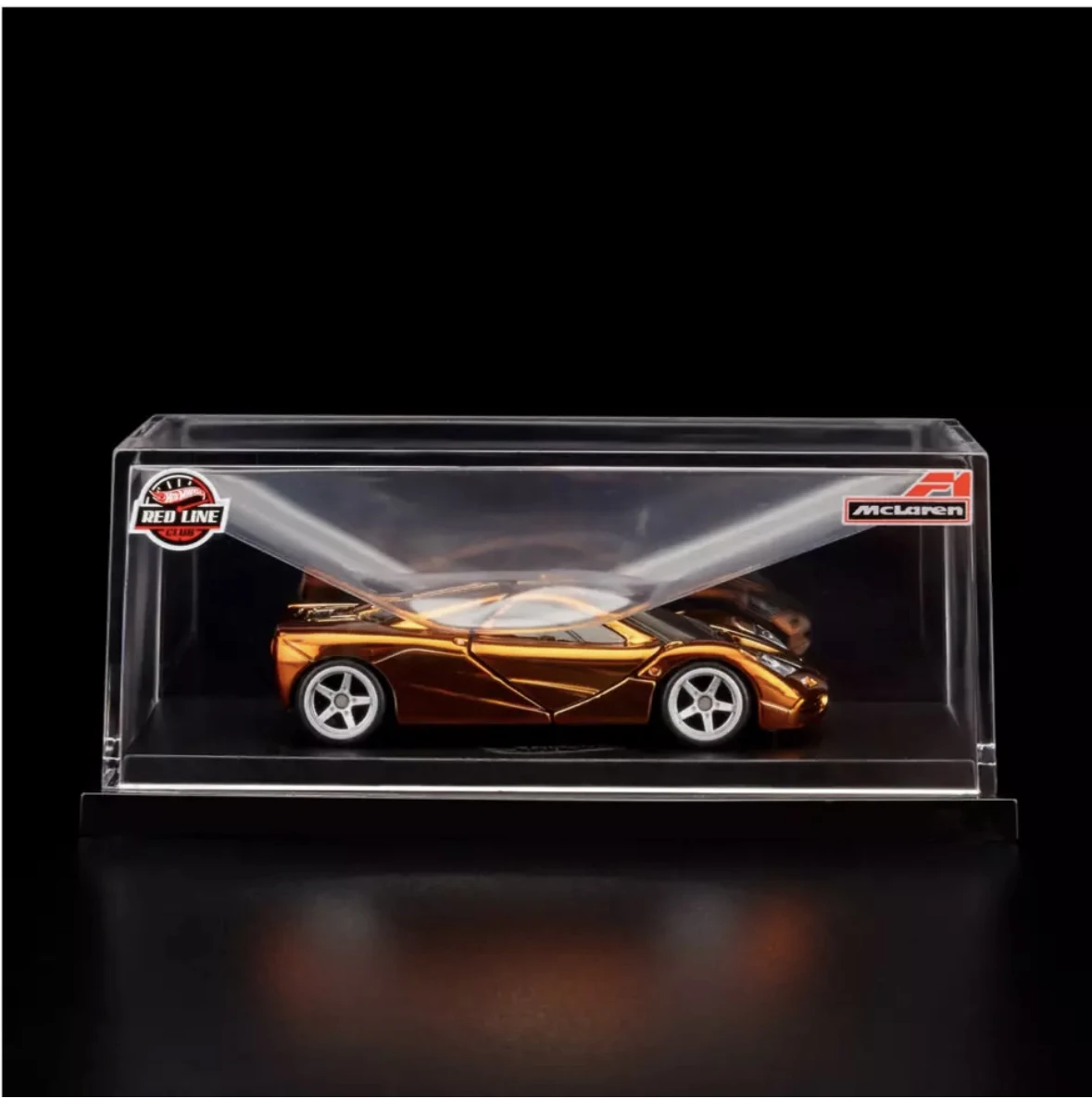 2024 Hot Wheels RLC 1:64  F1 orange Metal Die-cast Model Collection Toy