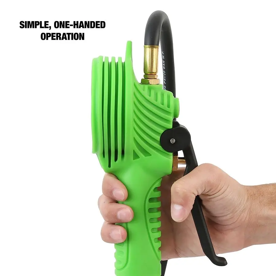 24412 Digitale bandenpomp met bandenspanningsmeter, digitaal LCD-scherm, 0 tot 175 PSI luchtdrukmeter voor banden met 21 Hos