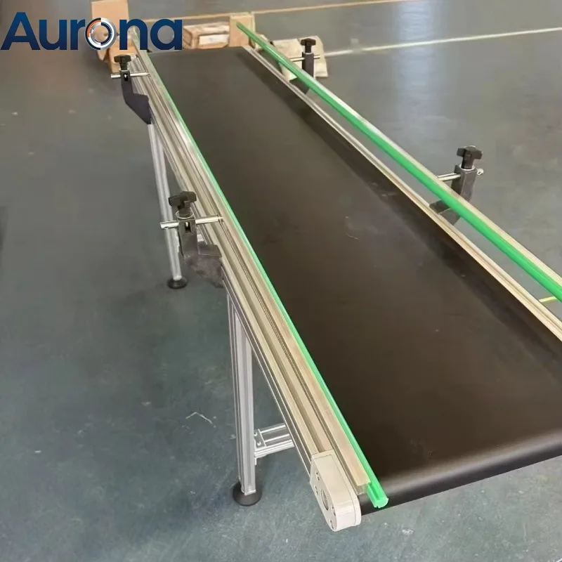 【Professtional】High-Temp Resistant Small Belt Conveyor Workshop Assembly Line Belt Conveyor Customized Belt Conveyor Adjustable