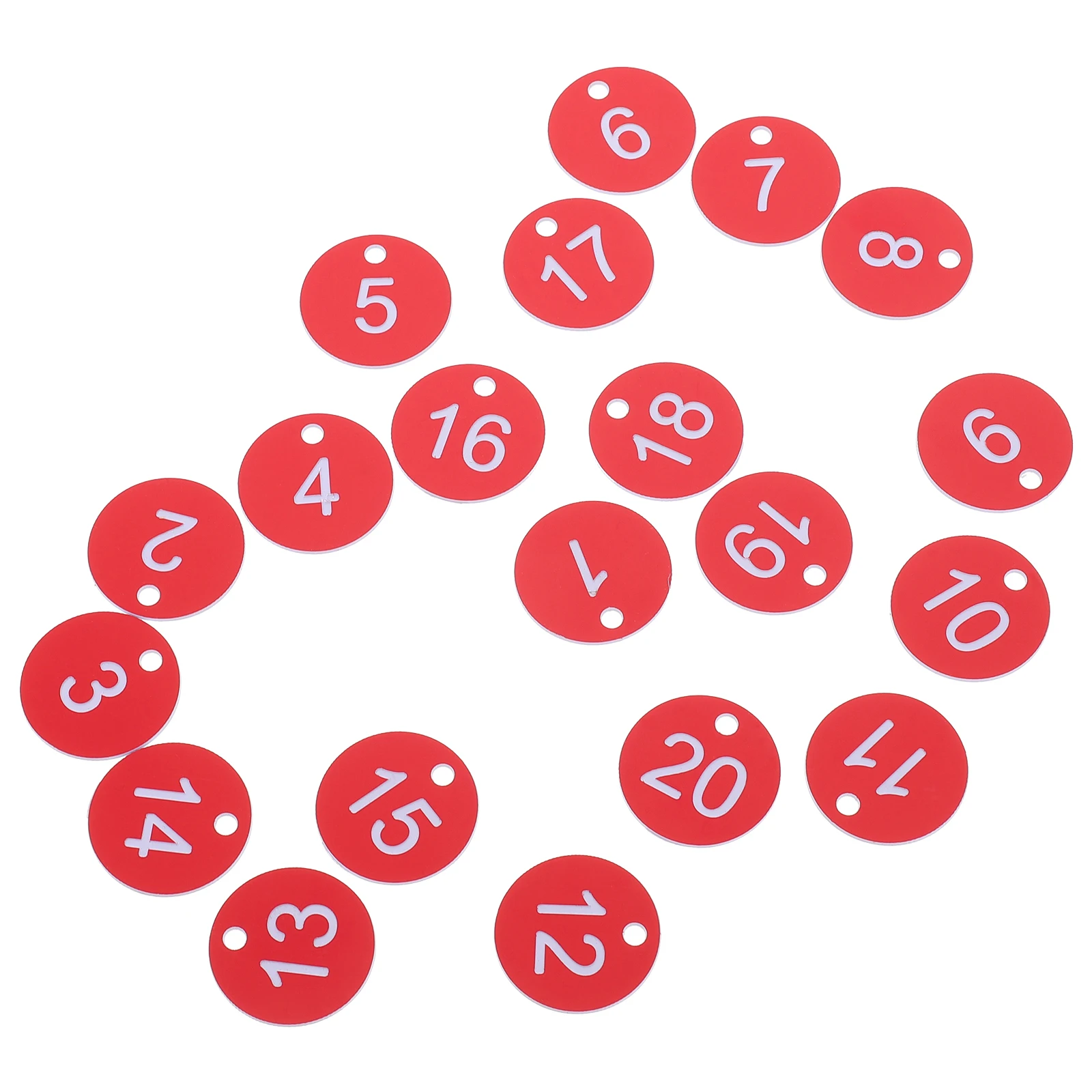 

20 шт. пластиковый улей с номером, легкий инструмент для пчеловодства, красочные подвесные пронумерованные бирки для идентификации управления улей