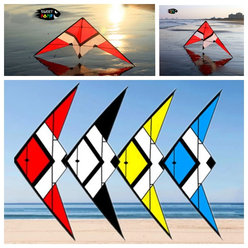 Sweetbomb 220 cm dual lijn stunt kite Freilein kite parachute kite fabriek outdoor kinderen windsurfen speelgoed sport leuke outdoor games
